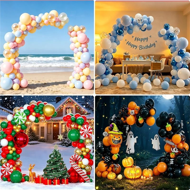 Balloon Arch Kit - EYFL-Balloon Arch Kit,Free Bending Shape 8.2FT