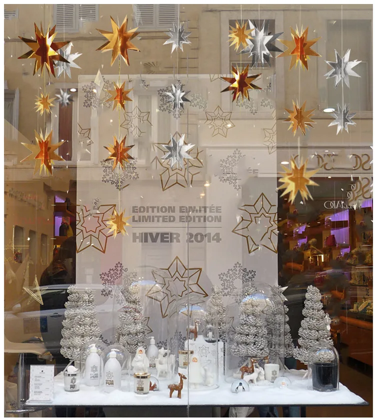 2M Gold Silver 3D Star Paper G – обзор и цена Party Banner Gold