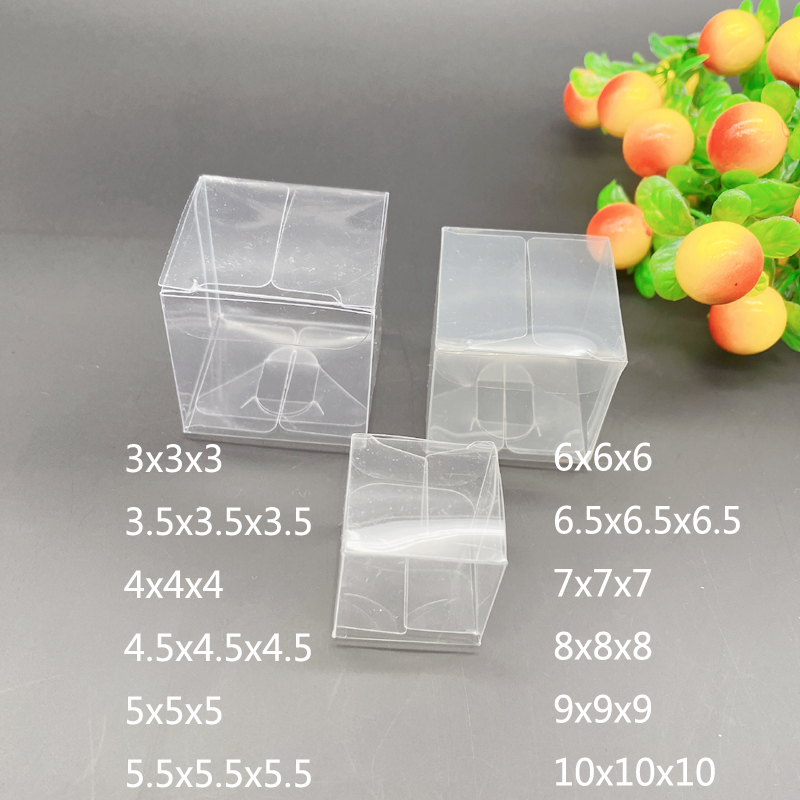 100pcs 3-10cm Square Plastic G – обзор и цена Event Party Box