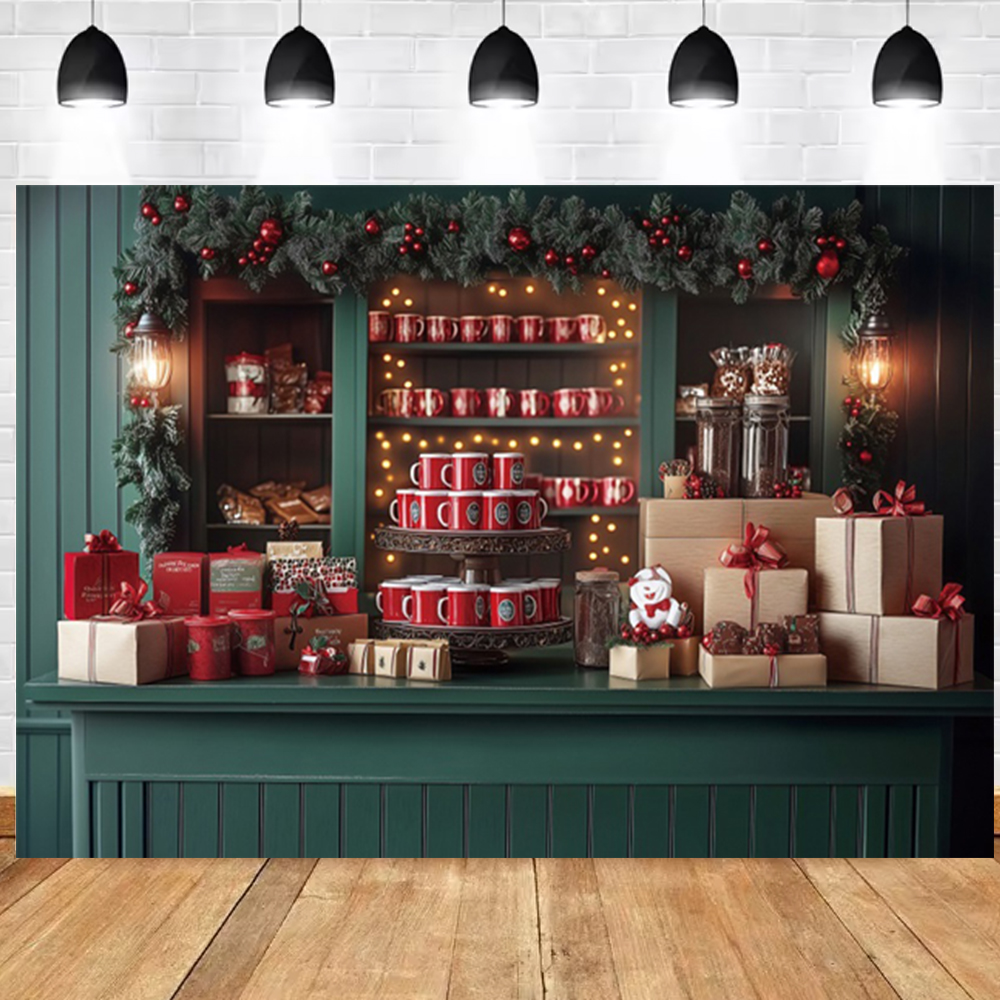 Christmas Photography Backdrop – обзор и цена Dessert Table Backdrop