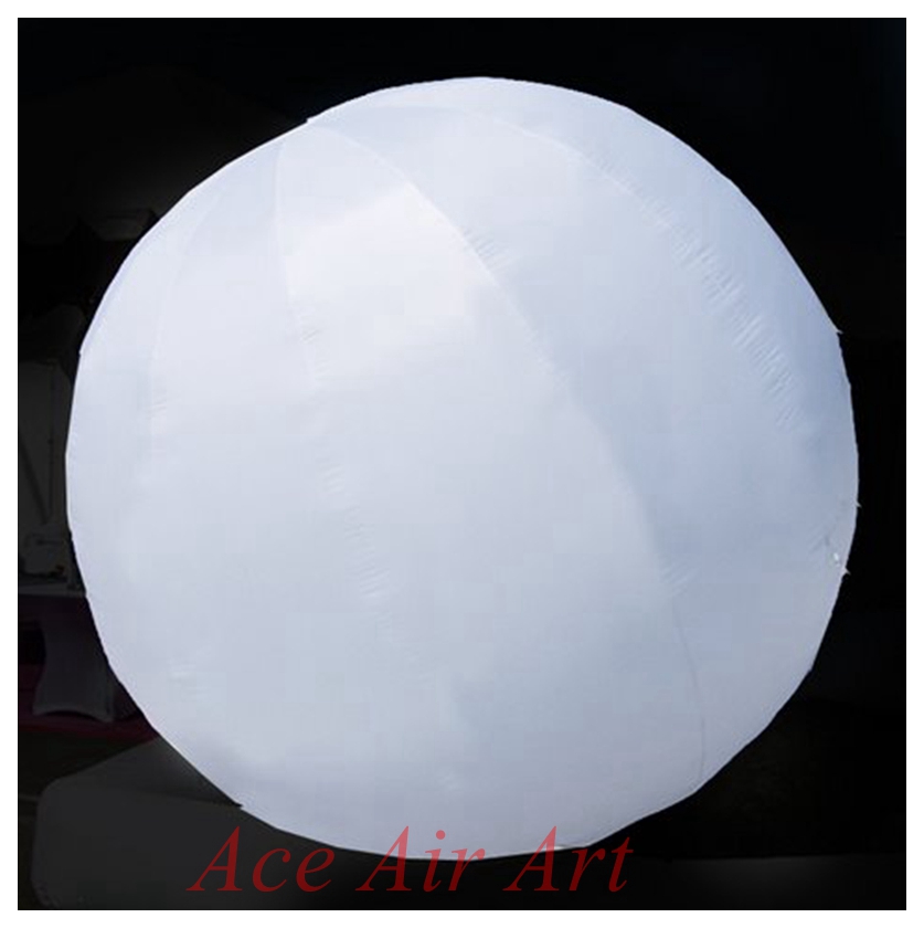 Inflatable White Round Ball, P – обзор и цена Party Event Supplier