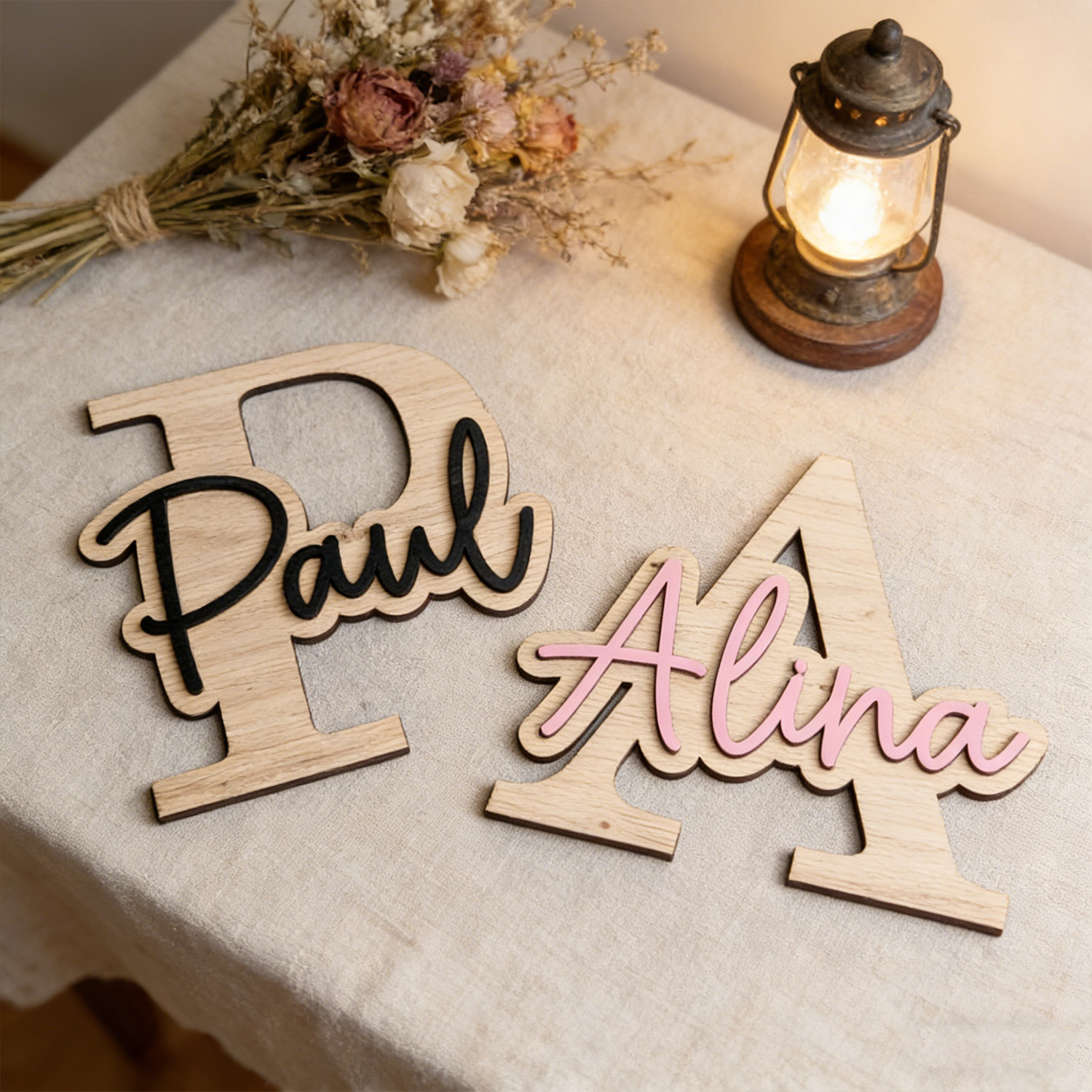 1pc Customizable Wooden Letter – обзор и цена Eve Party