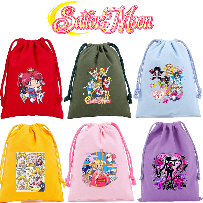 Sailor Moon Small Drawstring P – обзор и цена Party Favor Bag
