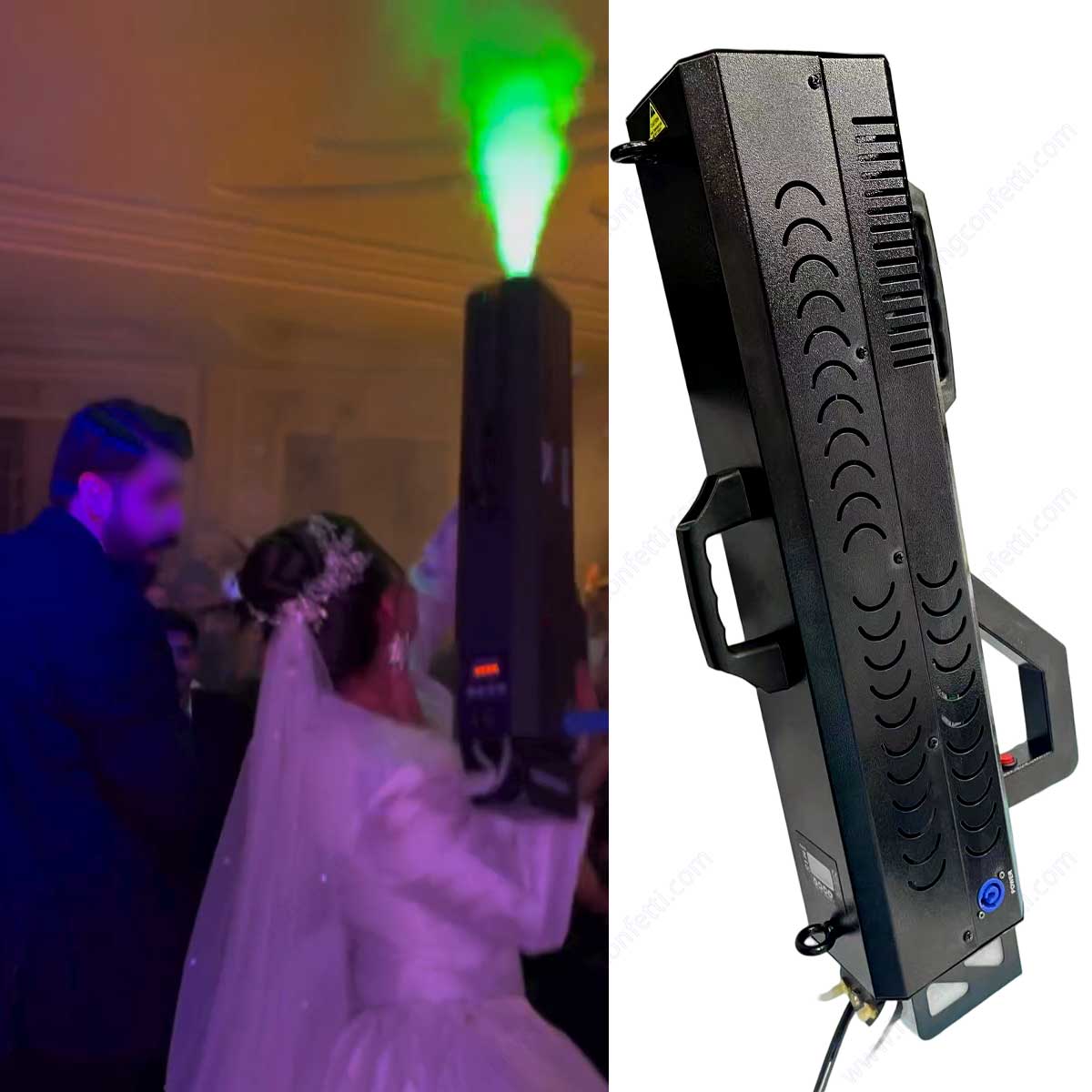 Fog Gun Machine Spray Portable – обзор и цена Confetti Cannon Tube