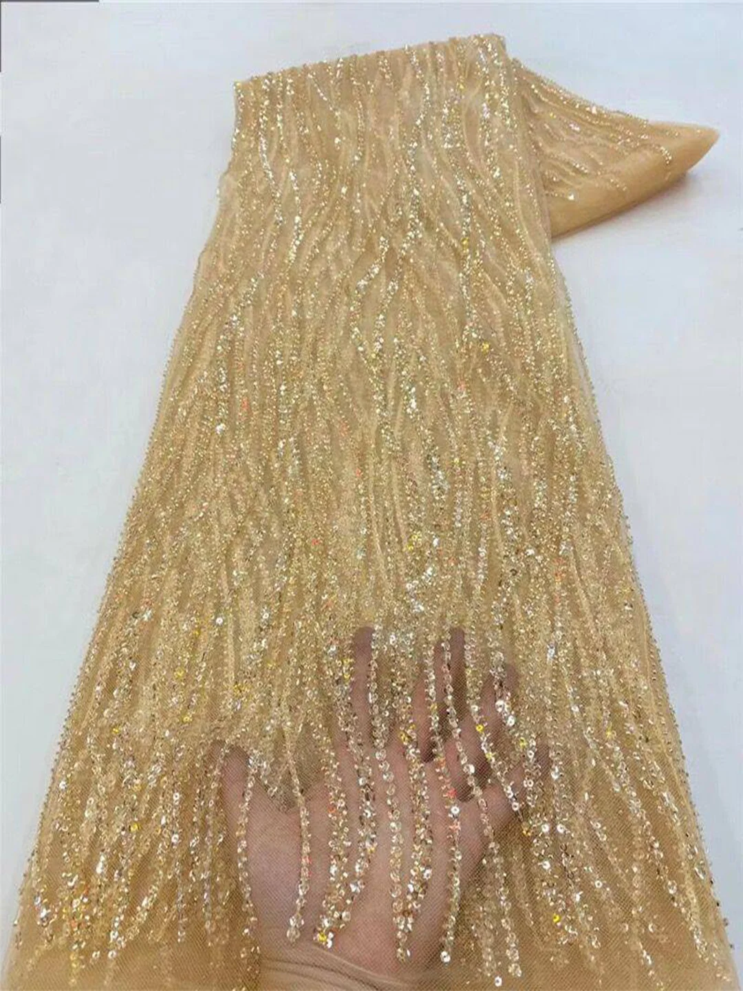 Gold Color Africa Embroidered  – обзор и цена Glitter Tablecloth