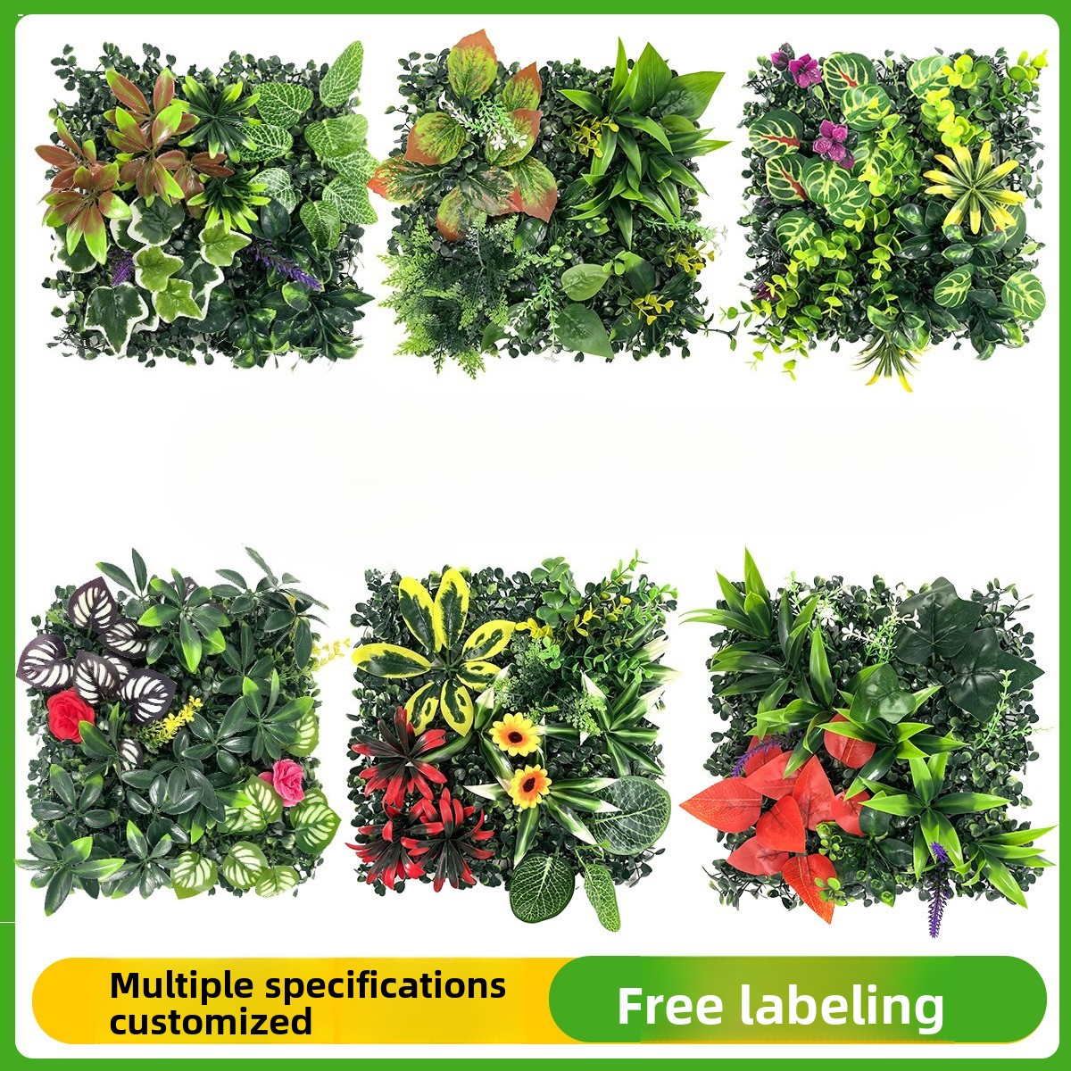 Artificial Plants Grass Wall P – обзор и цена Flower Wall Panel