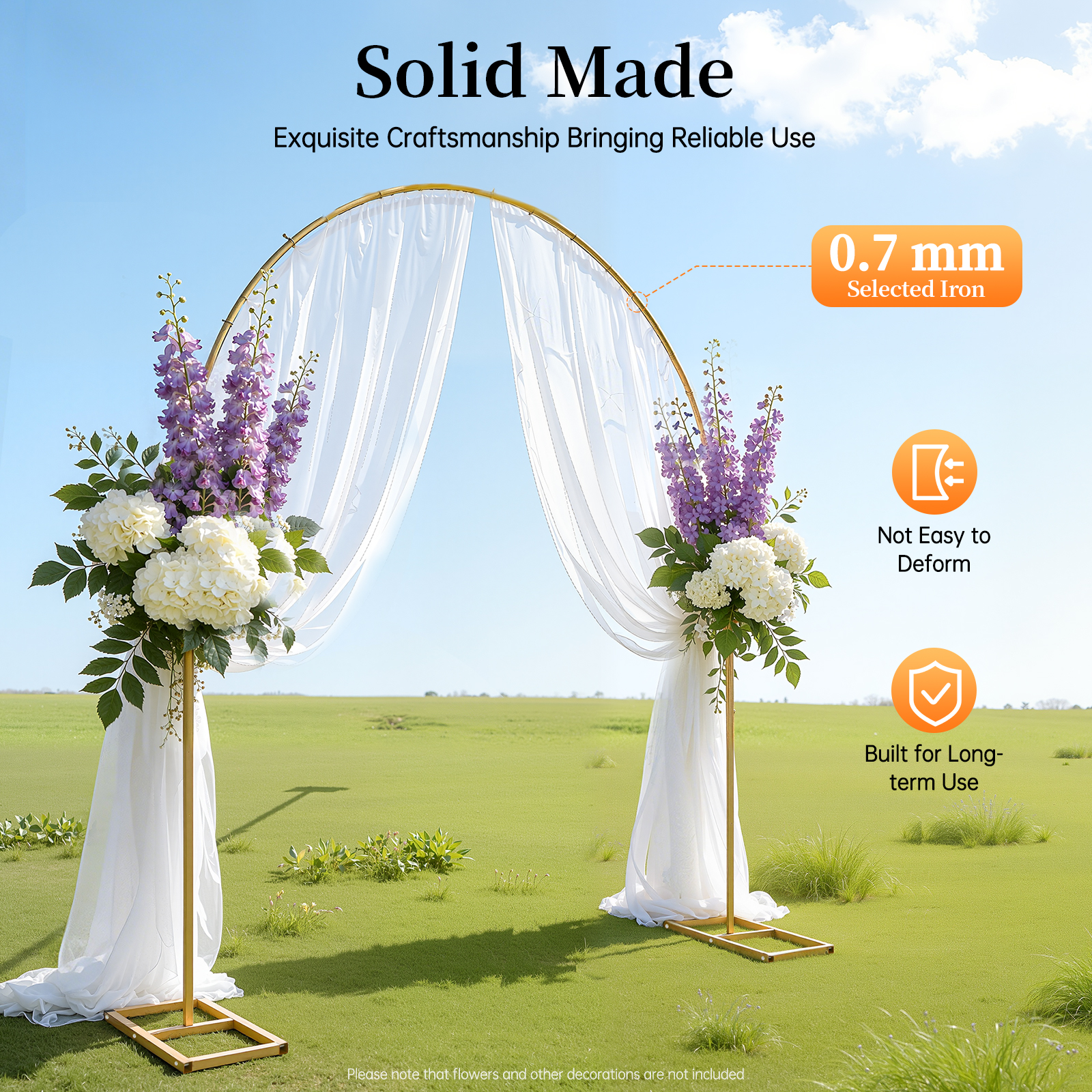 Wedding Arch Stand Metal Round – обзор и цена Photo Booth Frame