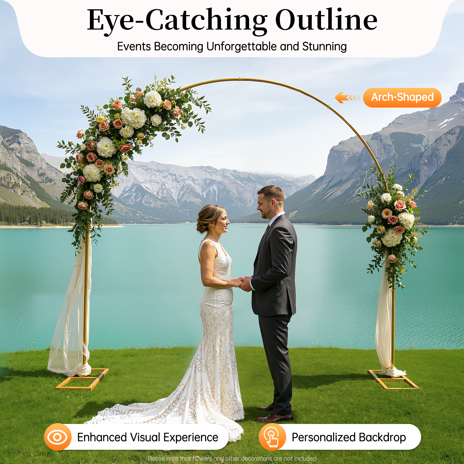 Wedding Arch Stand Metal Round – обзор и цена Photo Booth Frame