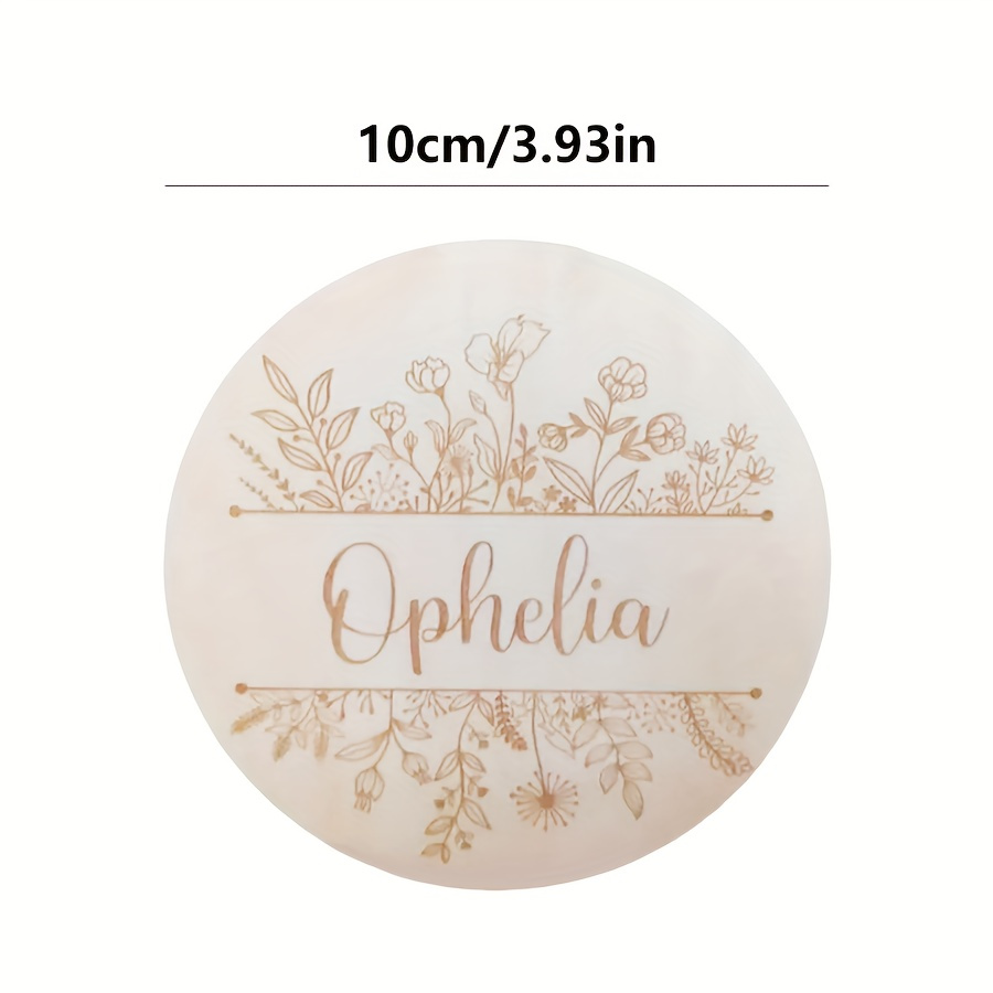 Personalized Floral Engraved N – обзор и цена Eve Party