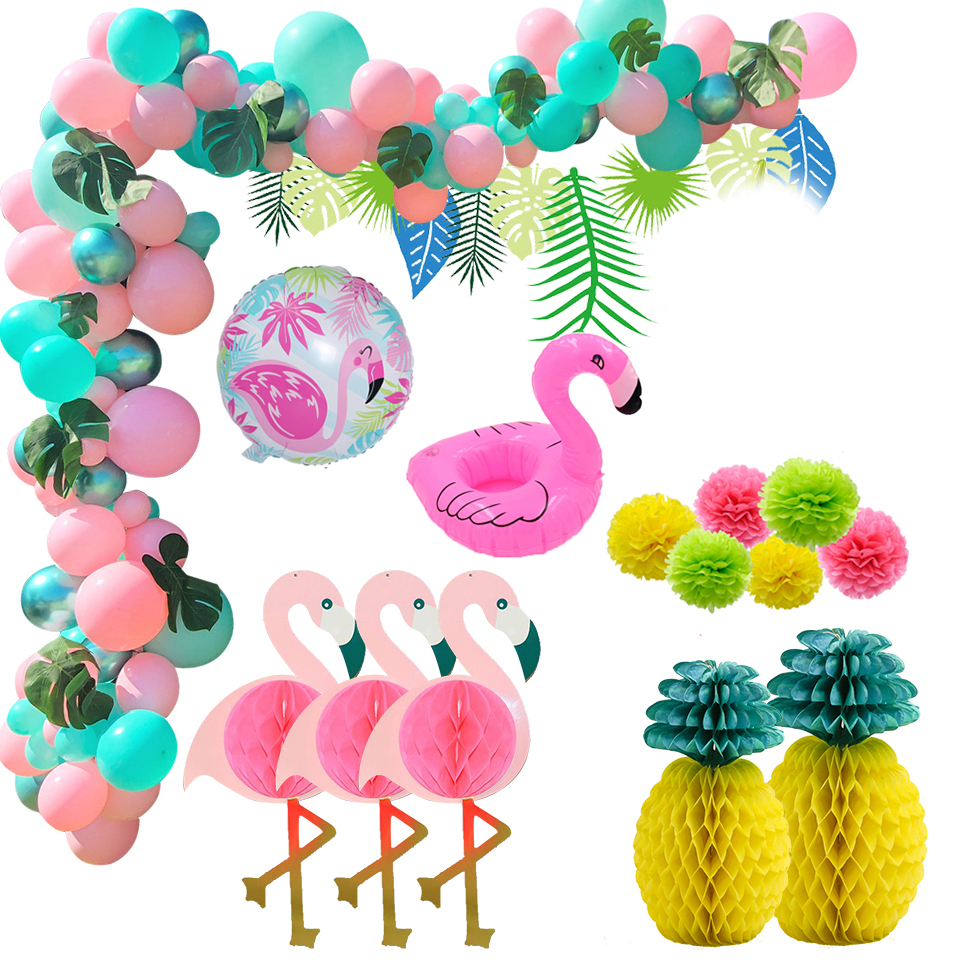 1set Hawaiian Party Decoration – обзор и цена Balloon Arch Kit