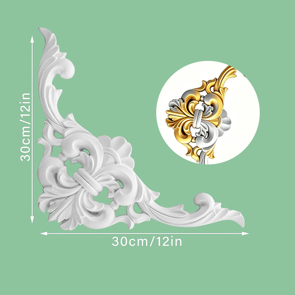 PU Ceiling Molding Kit Corner  – обзор и цена Flower Wall Panel