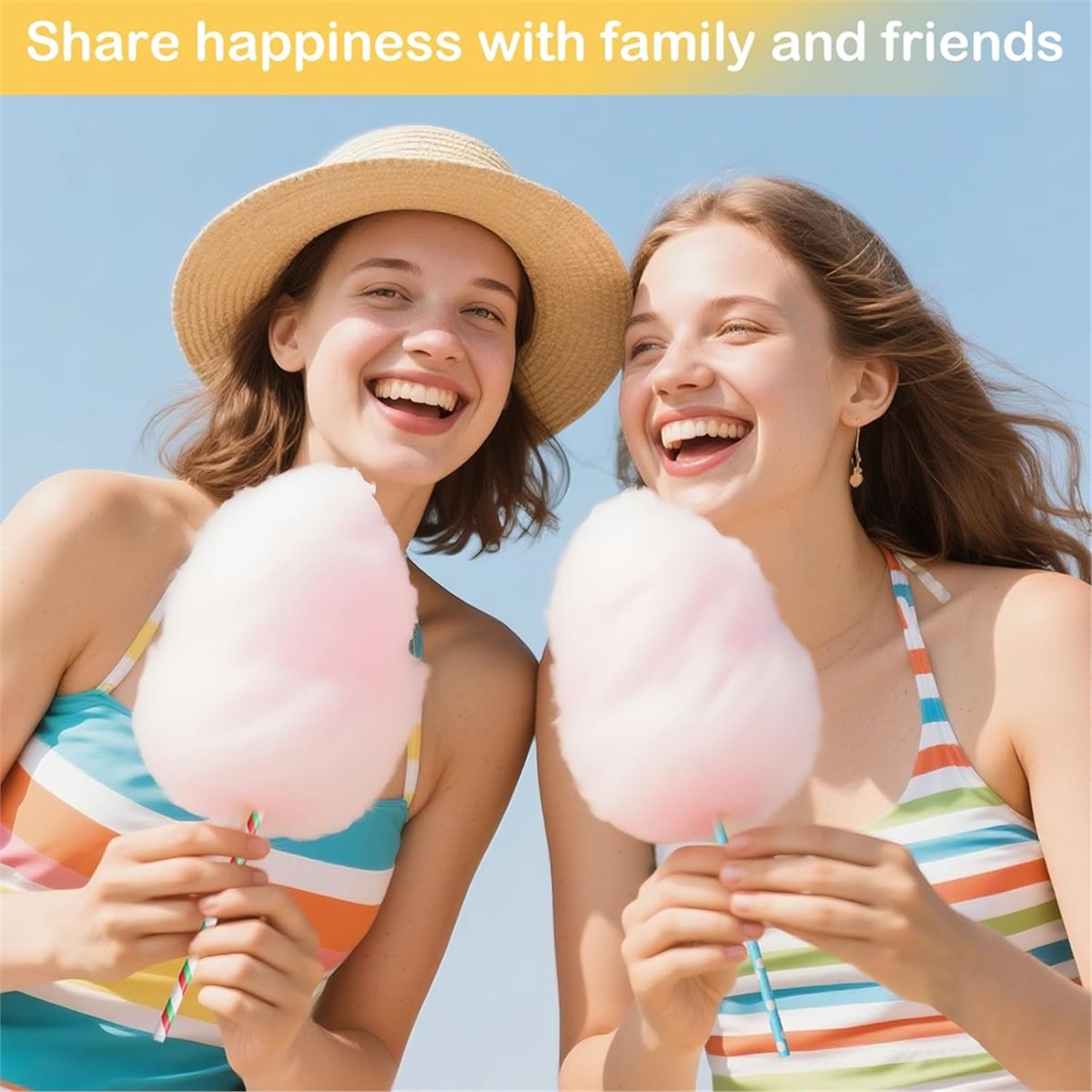ABZT 200 Pieces Cotton Candy C – обзор и цена Cotton Candy Cone