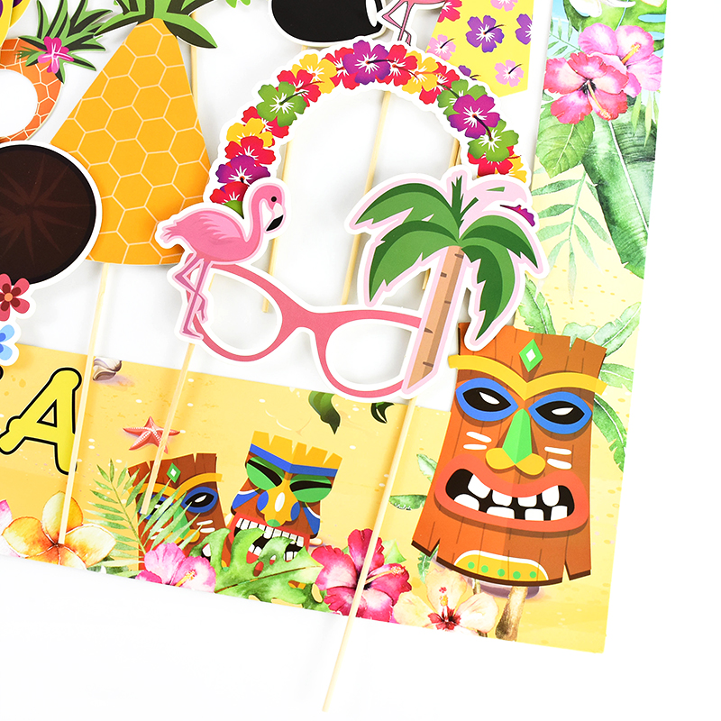 Hawaiian Party Aloha Photo Boo – обзор и цена Photo Booth Frame