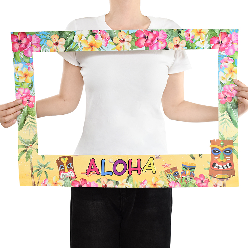 Hawaiian Party Aloha Photo Boo – обзор и цена Photo Booth Frame