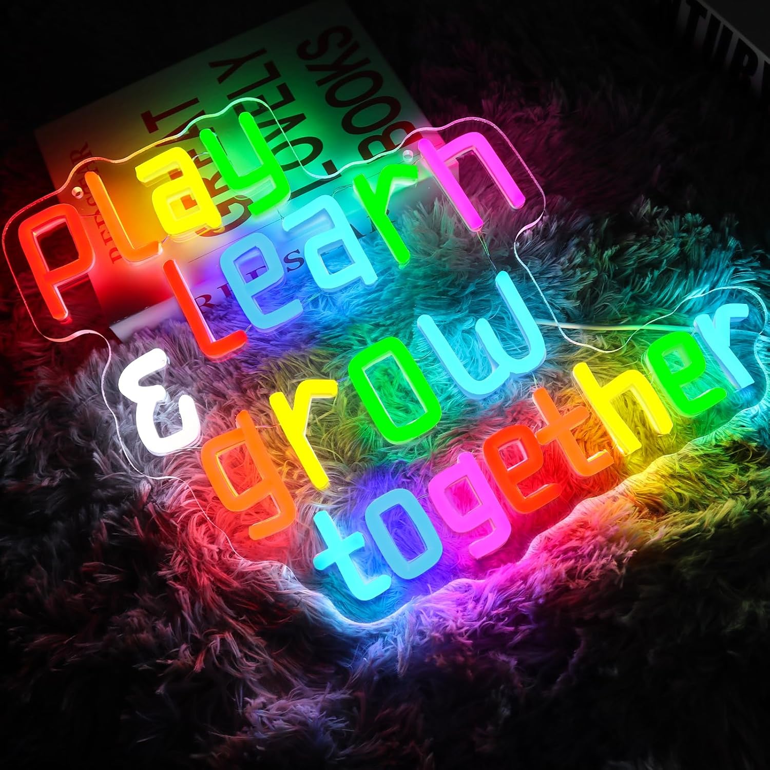 Play Learn Grow Together Neon  – обзор и цена Neon Sign Party