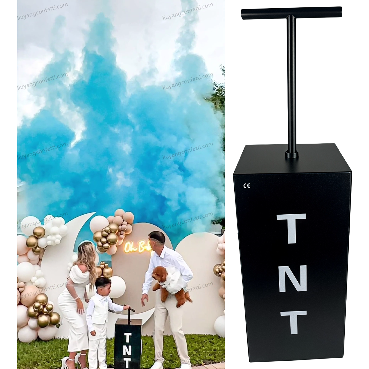 Tnt Gender Reveal Machine And  – обзор и цена Confetti Cannon Tube