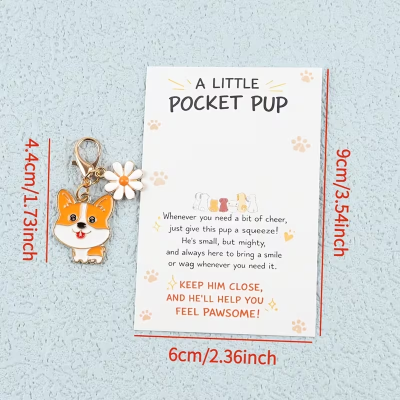 10 Cute Cartoon Puppy Keychain – обзор и цена Event Supplies