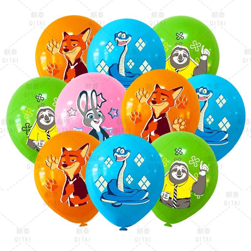 New Zootopia Balloons Wild Ani – обзор и цена Event Supplies