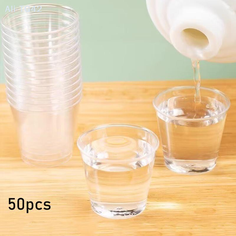 pogyrt 50Pcs 30ML Mini Clear P – обзор и цена Plastic Cup 50Pcs