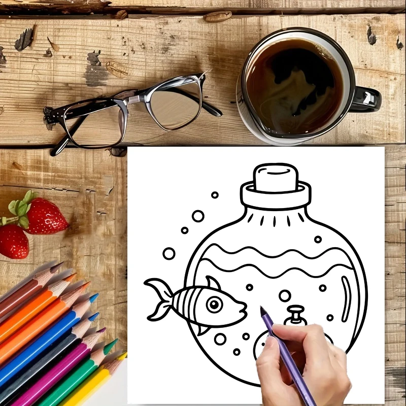 Coloring Book Magic Jar for Ad – обзор и цена Event Supplies