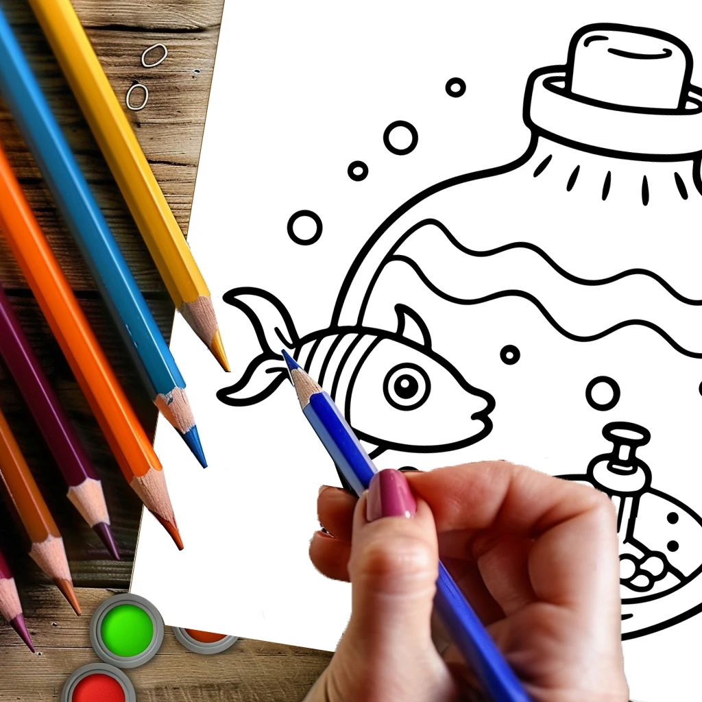 Coloring Book Magic Jar for Ad – обзор и цена Event Supplies