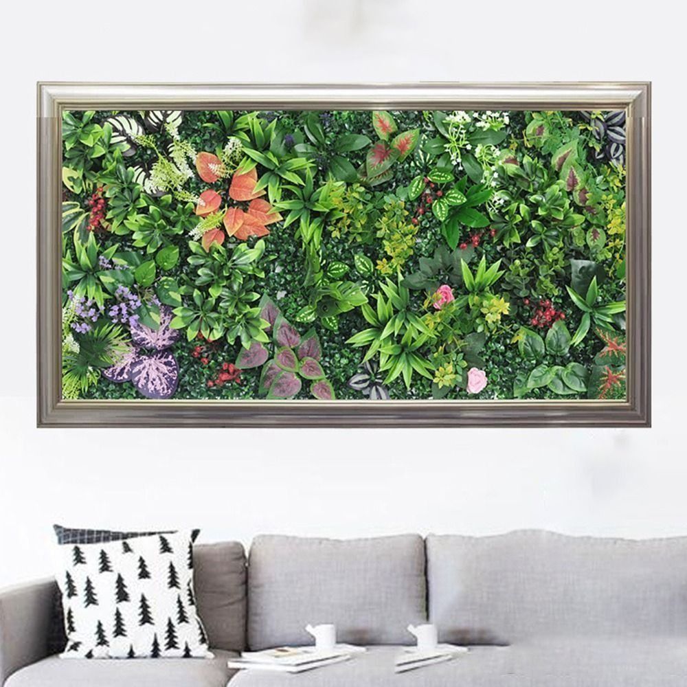 DIY Artificial Plant Wall Pane – обзор и цена Flower Wall Panel