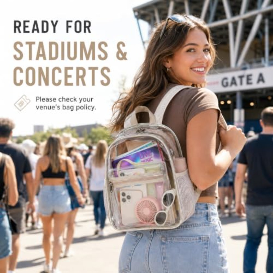 Mini Clear Backpack for Stadiu – обзор и цена Event & Party Supply Photos