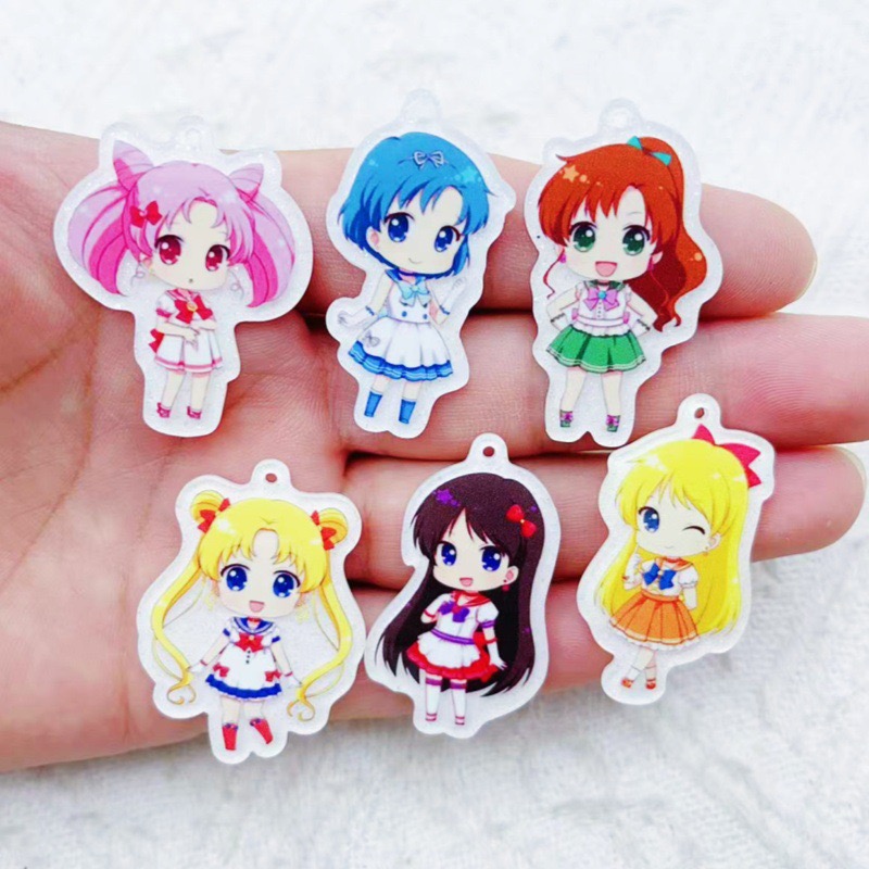 10pcs Acrylic Cartoon Accessor – обзор и цена Event Party