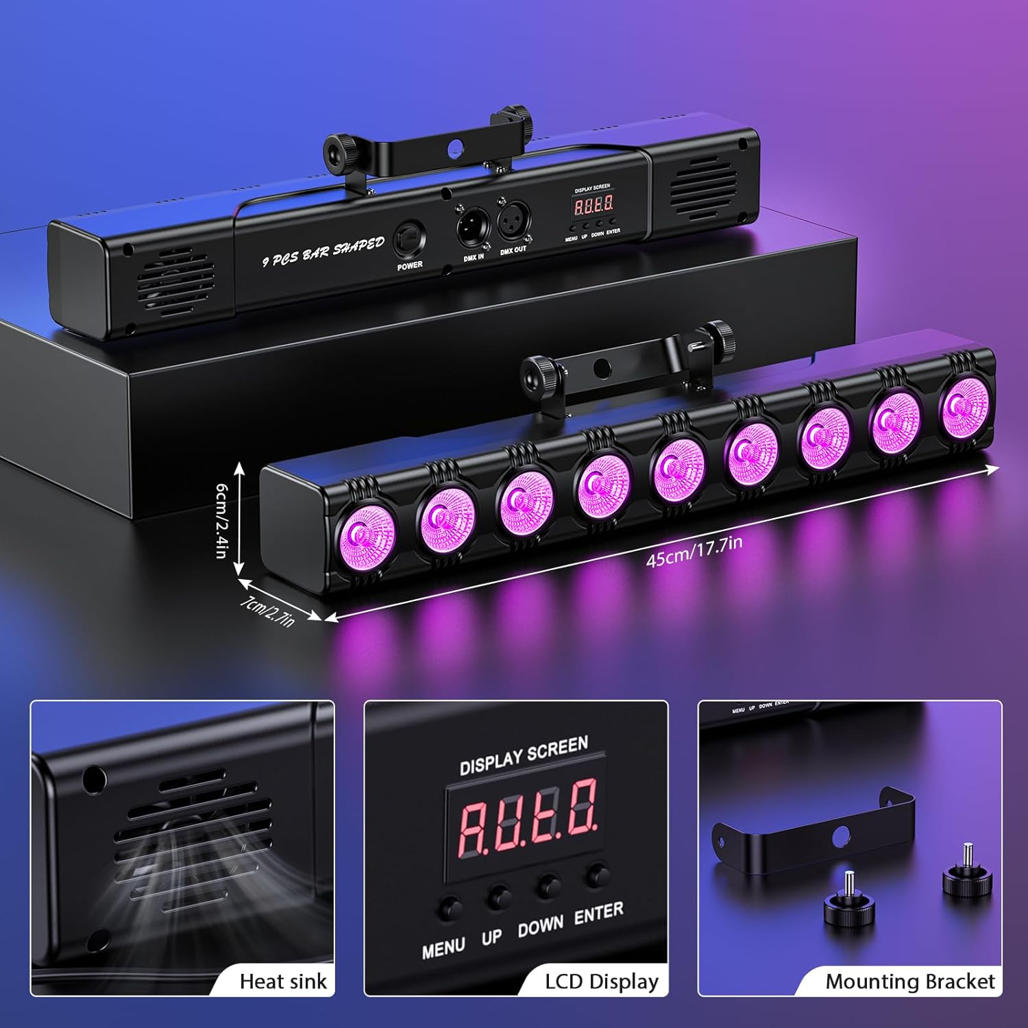 36W RGB Wall Washer Flood Ligh – обзор и цена Event Party Dj