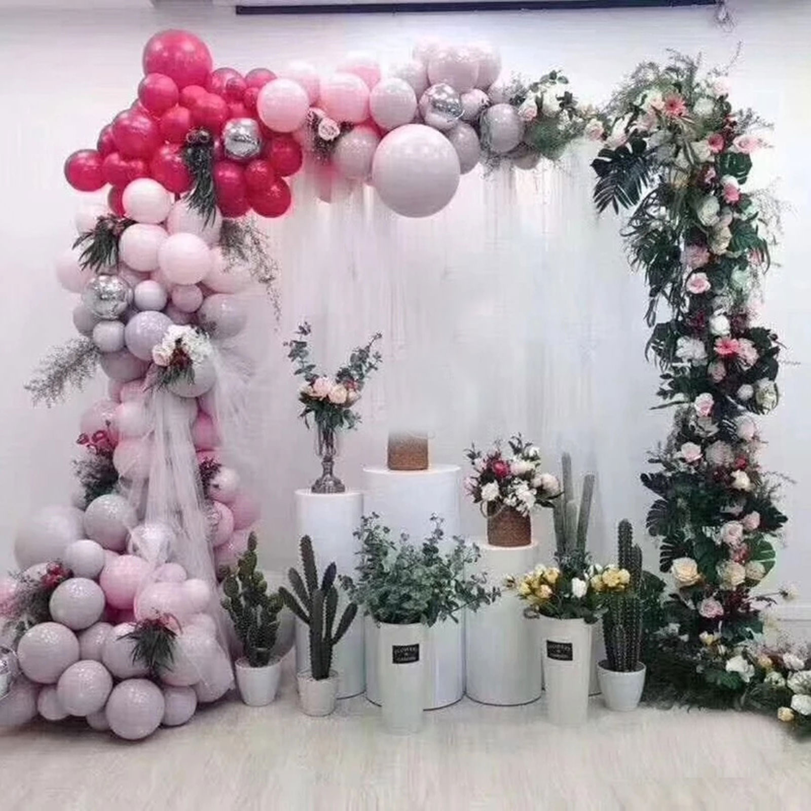 2.1x2m / 79x83inch Gold Weddin – обзор и цена Balloon Arch Kit