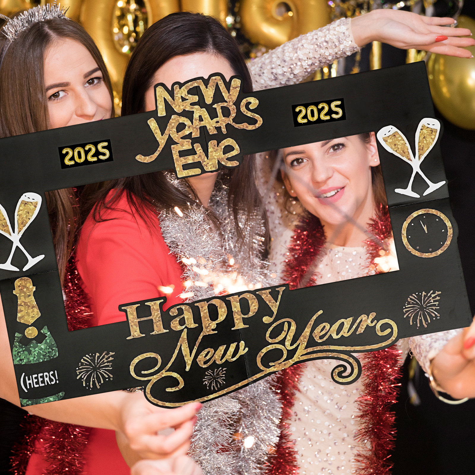 Handheld 2025 New Year Photo B – обзор и цена Photo Booth Frame