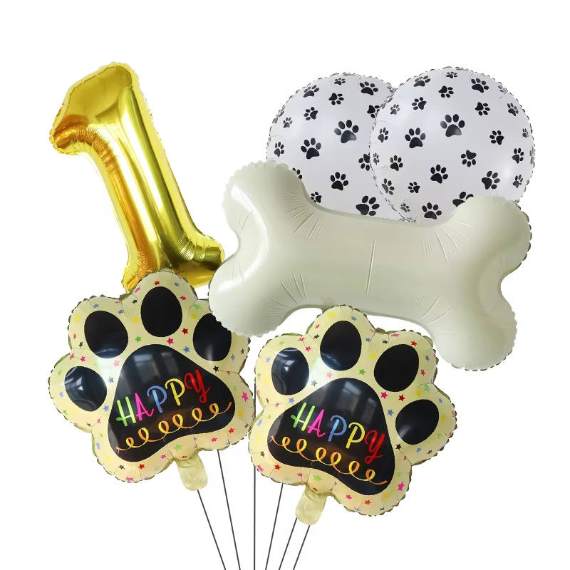 Gold WOOF Balloons, Dog Birthd – обзор и цена Let'S Party Event Supply