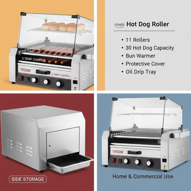 Sausage Grilling Machine 23x19 – обзор и цена Event Party Box