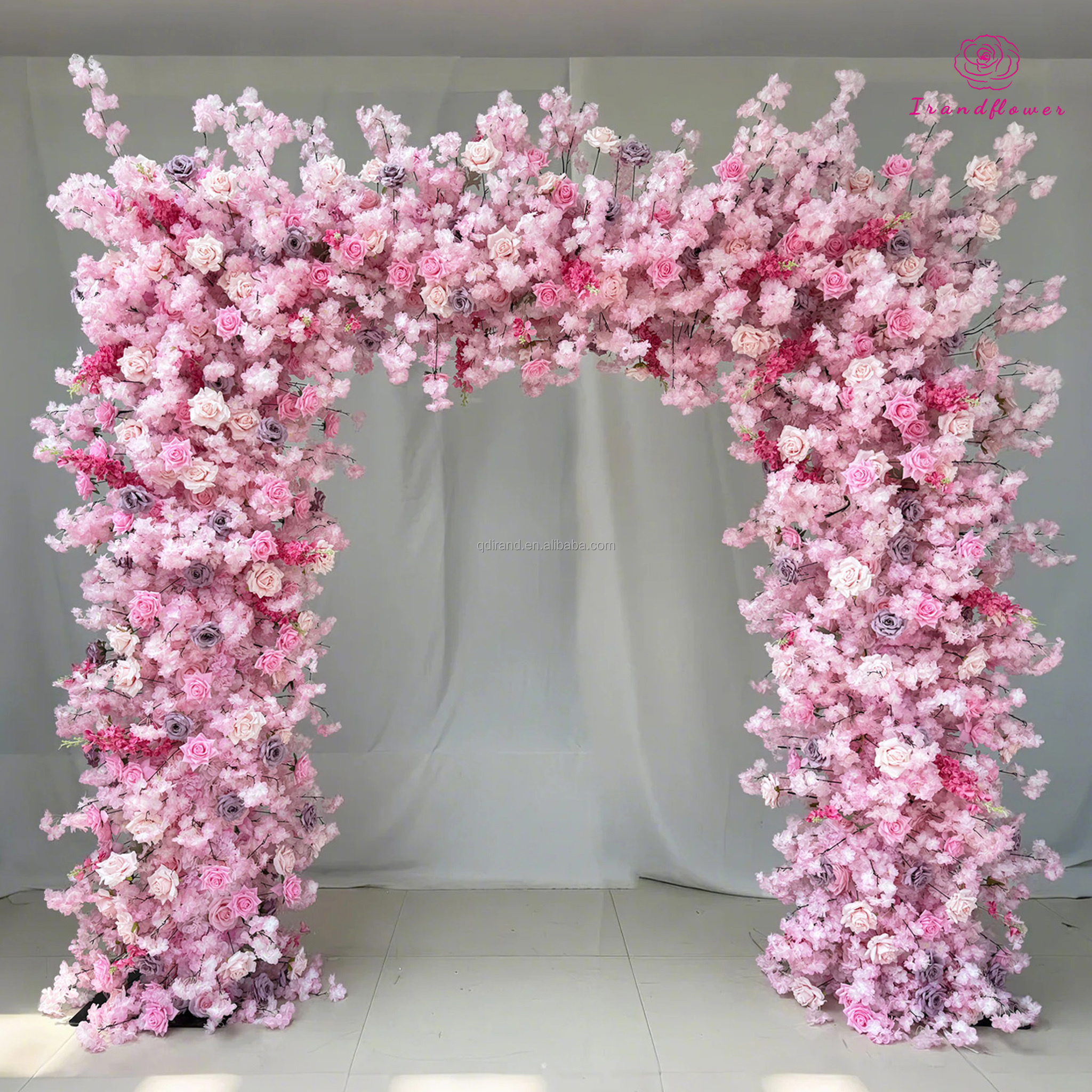 Pink Artificial Flower Arch Fl – обзор и цена Event & Party Supply Photos