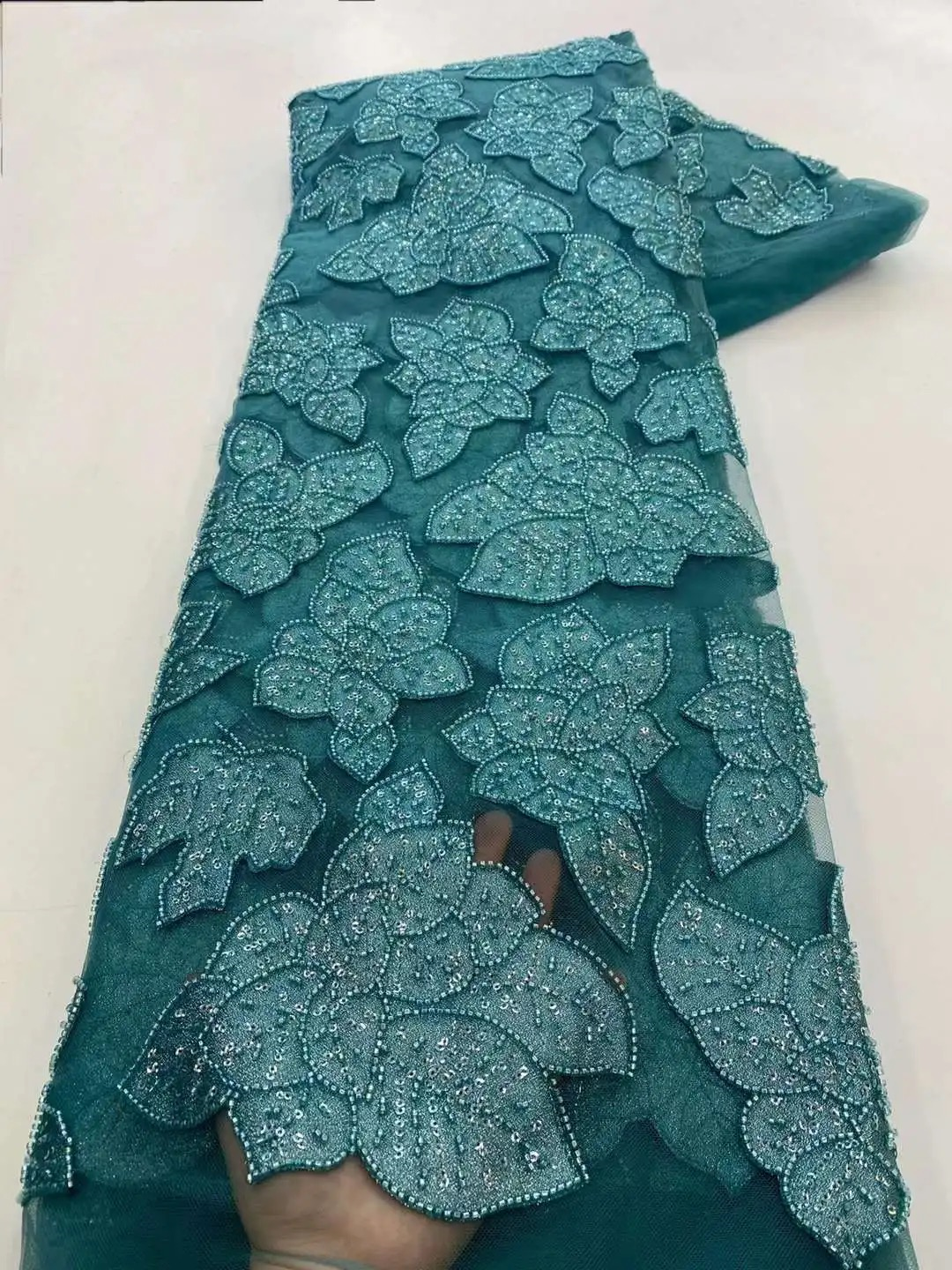 African Beaded Lace Tulle Fabr – обзор и цена Glitter Tablecloth