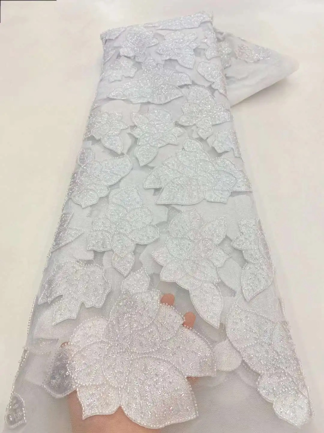 African Beaded Lace Tulle Fabr – обзор и цена Glitter Tablecloth