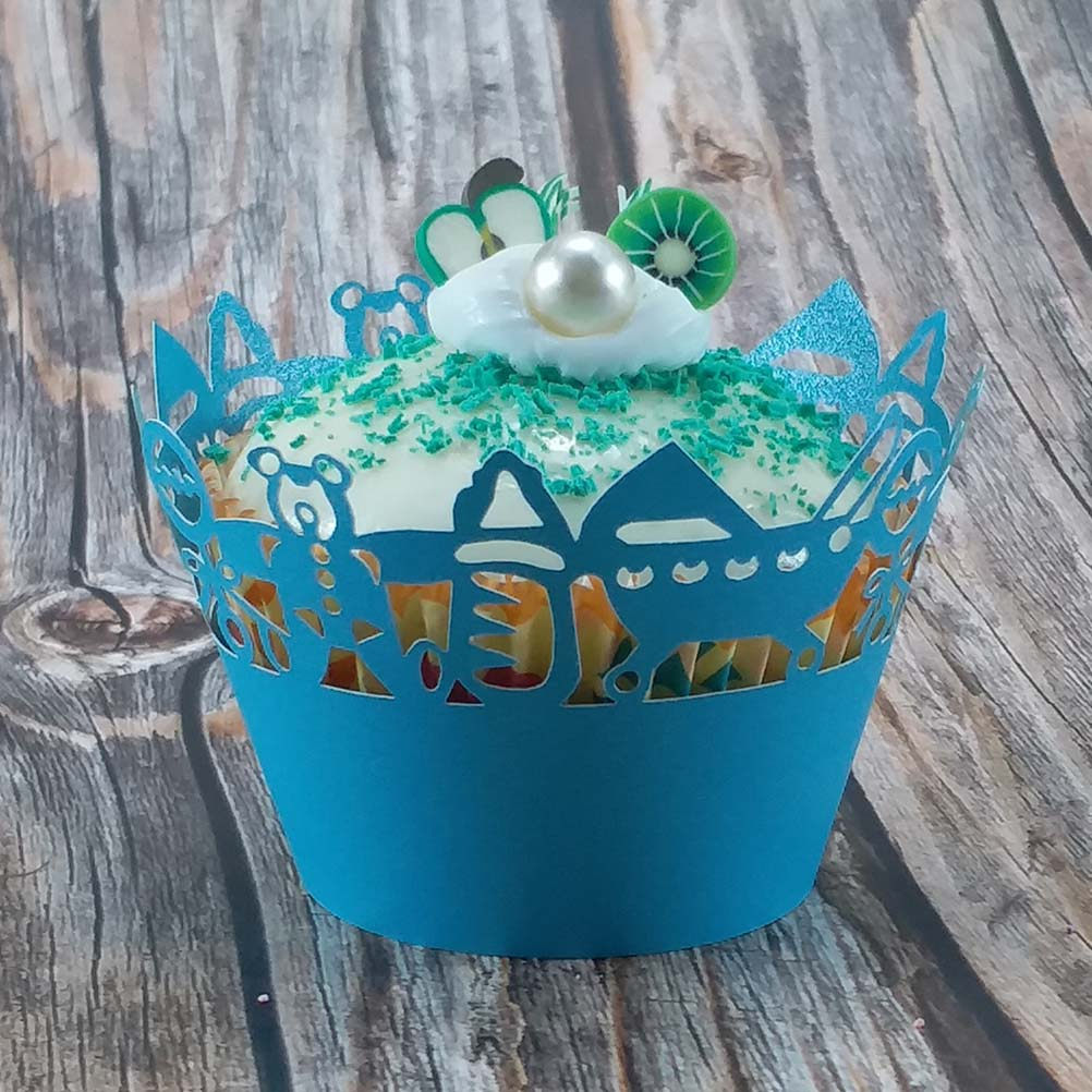 50pcs Carriage Cut Cupcake Wra – обзор и цена Plastic Cup 50Pcs