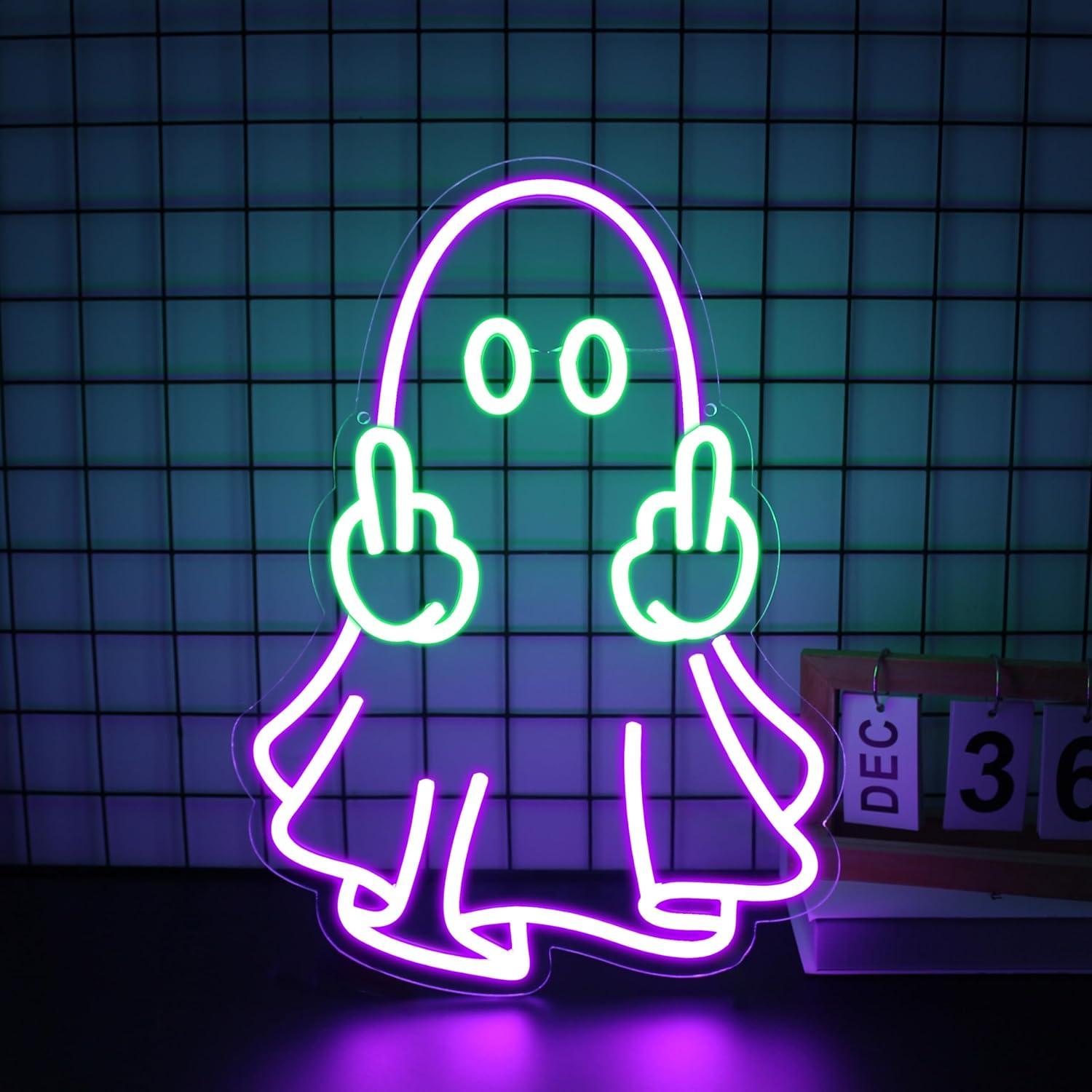 Ghost Neon Sign USB Powered LE – обзор и цена Neon Sign Party
