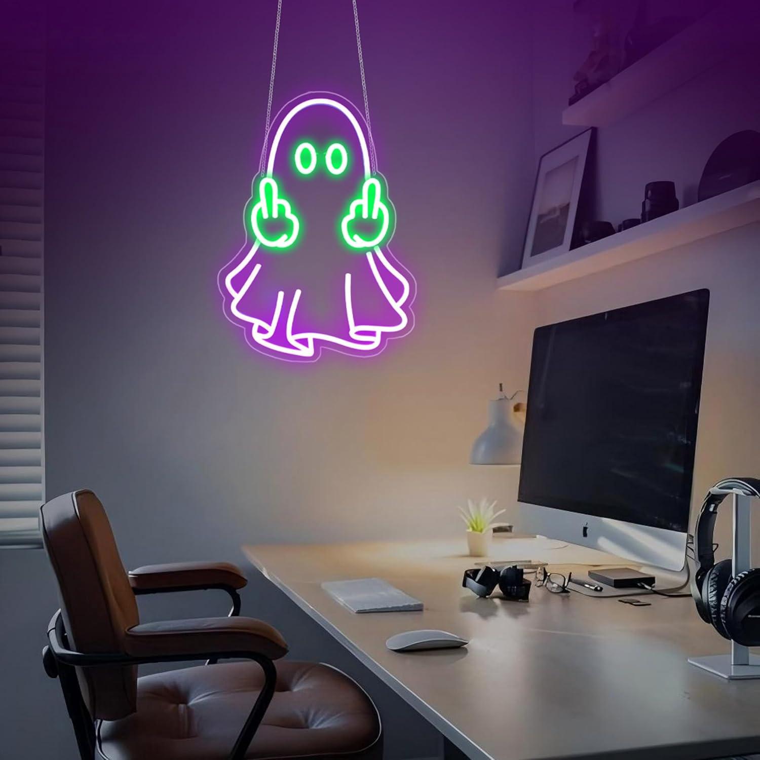 Ghost Neon Sign USB Powered LE – обзор и цена Neon Sign Party
