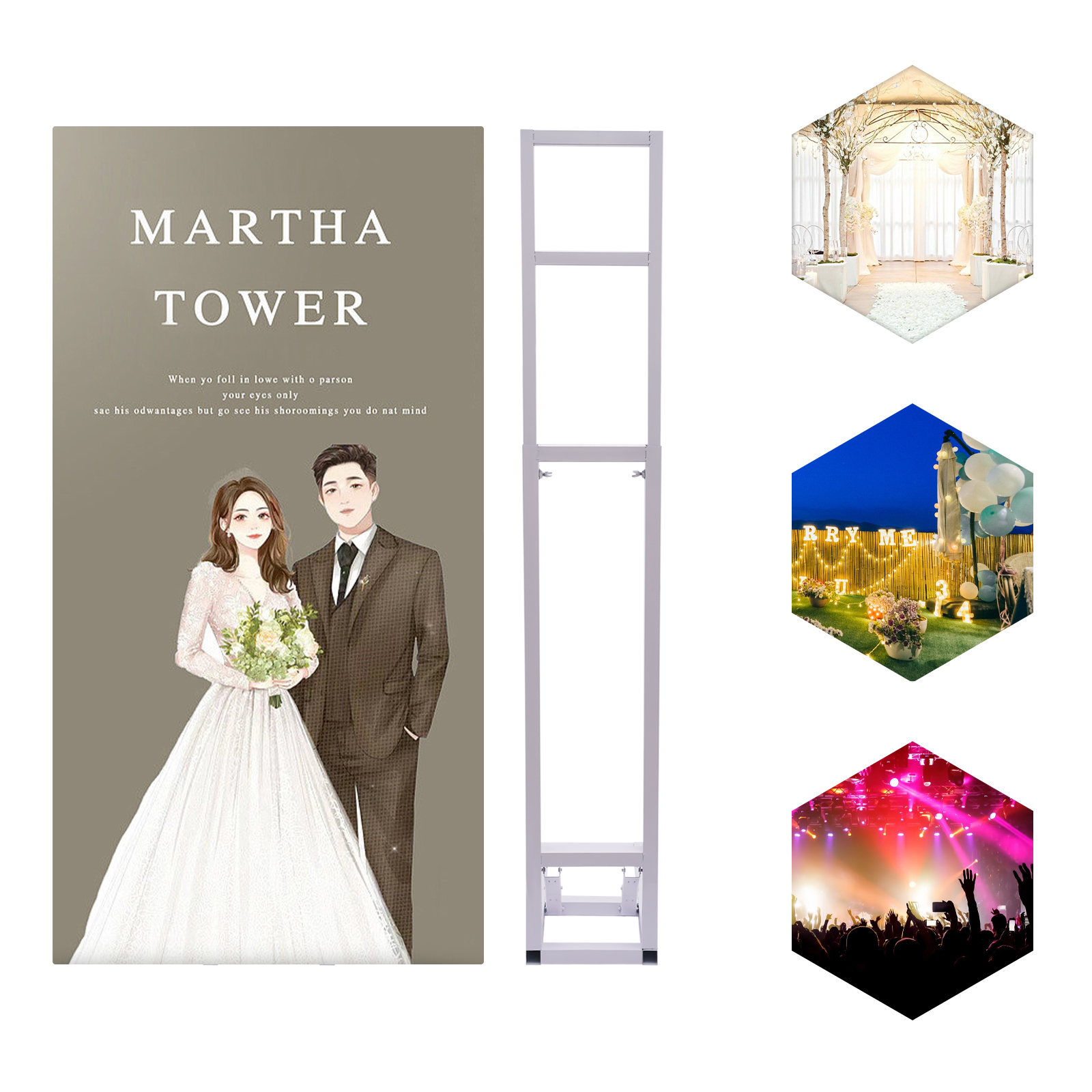 Wedding Arch Backdrop Stand Ev – обзор и цена Photo Booth Frame