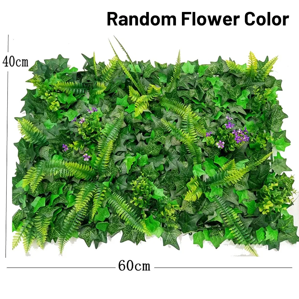 40*60cm Artificial Lawn Plant  – обзор и цена Flower Wall Panel