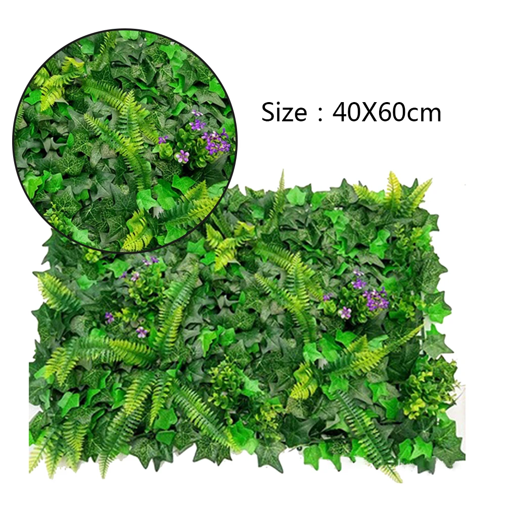 40*60cm Artificial Lawn Plant  – обзор и цена Flower Wall Panel