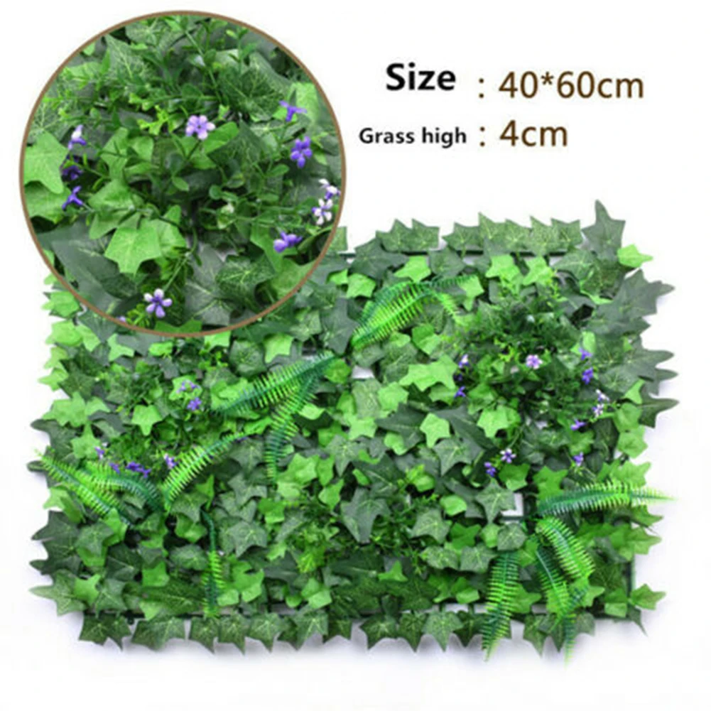 40*60cm Artificial Lawn Plant  – обзор и цена Flower Wall Panel