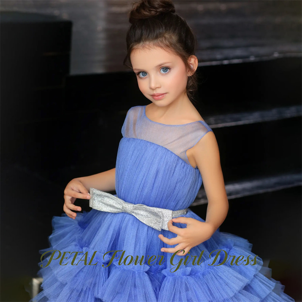 Petal Blue Sleeveless Children – обзор и цена Birthday Sash Glitter