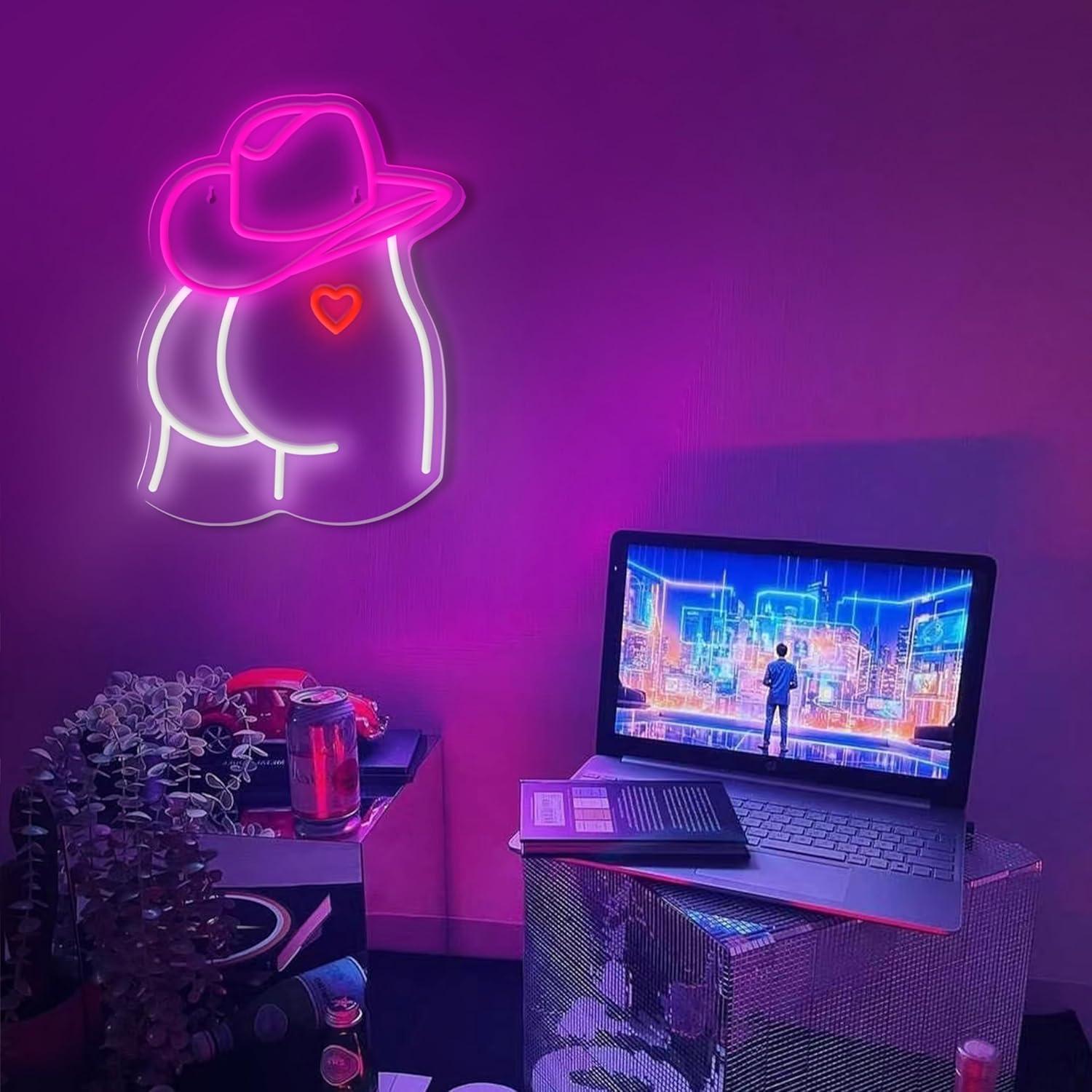 Cowgirl Neon Sign Dimmable LED – обзор и цена Neon Sign Party