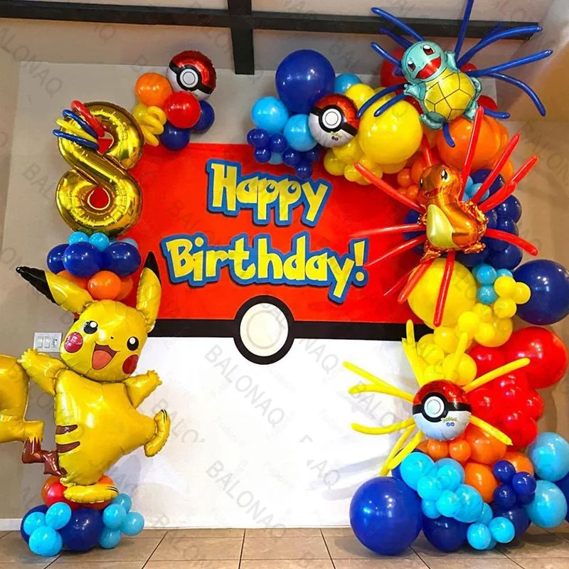 84pcs Pikachu Party Balloons G – обзор и цена Balloon Arch Kit
