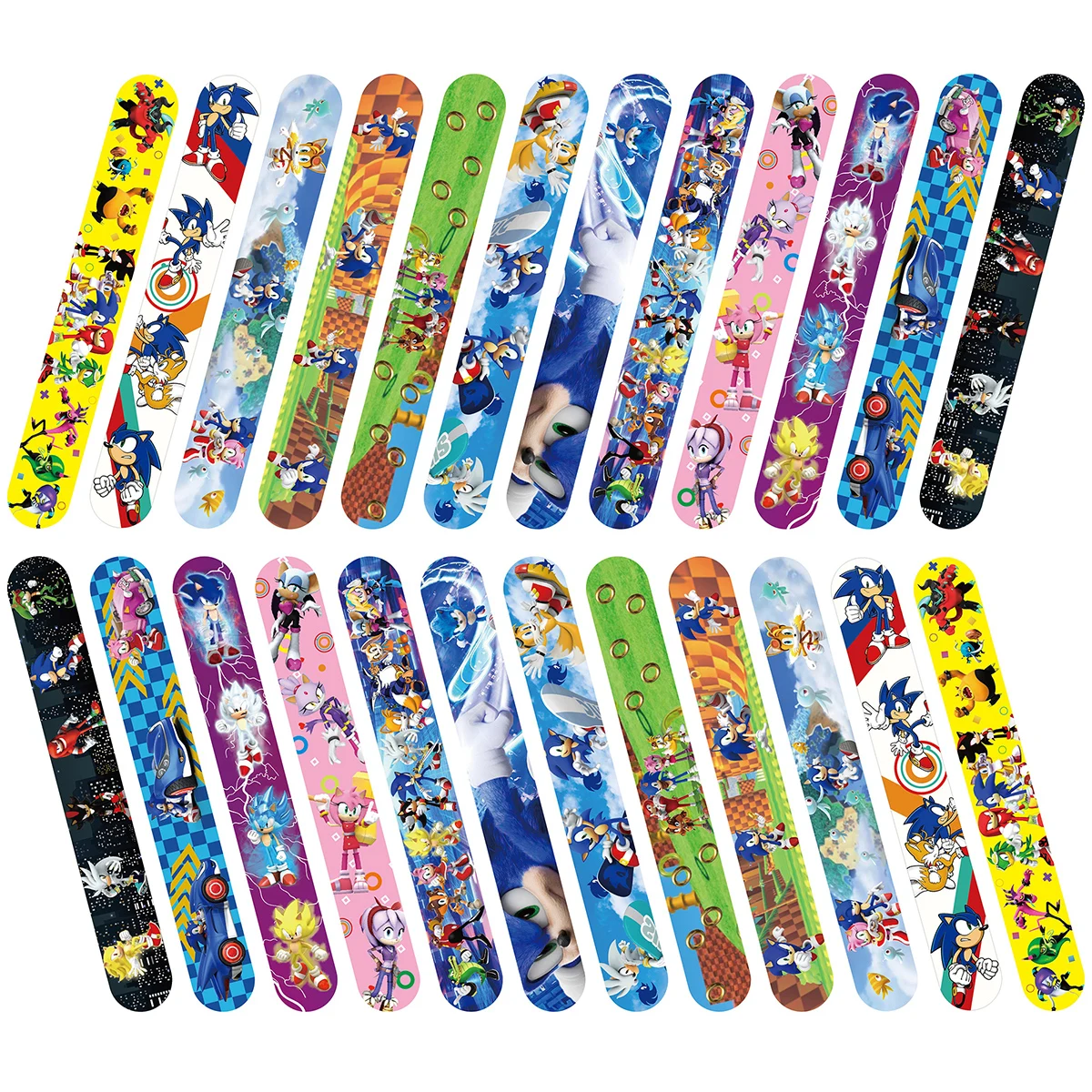 12/24/36pcs Sonic Slap Bracele – обзор и цена Event Supplies