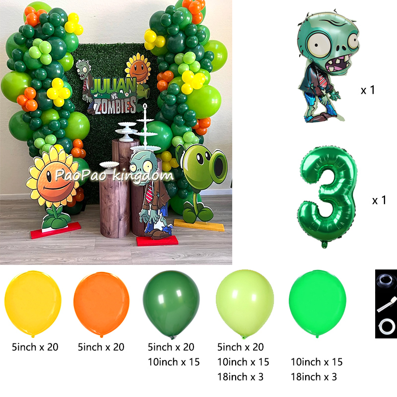 Plants Vs. Z-Zombies Balloons  – обзор и цена Event Z