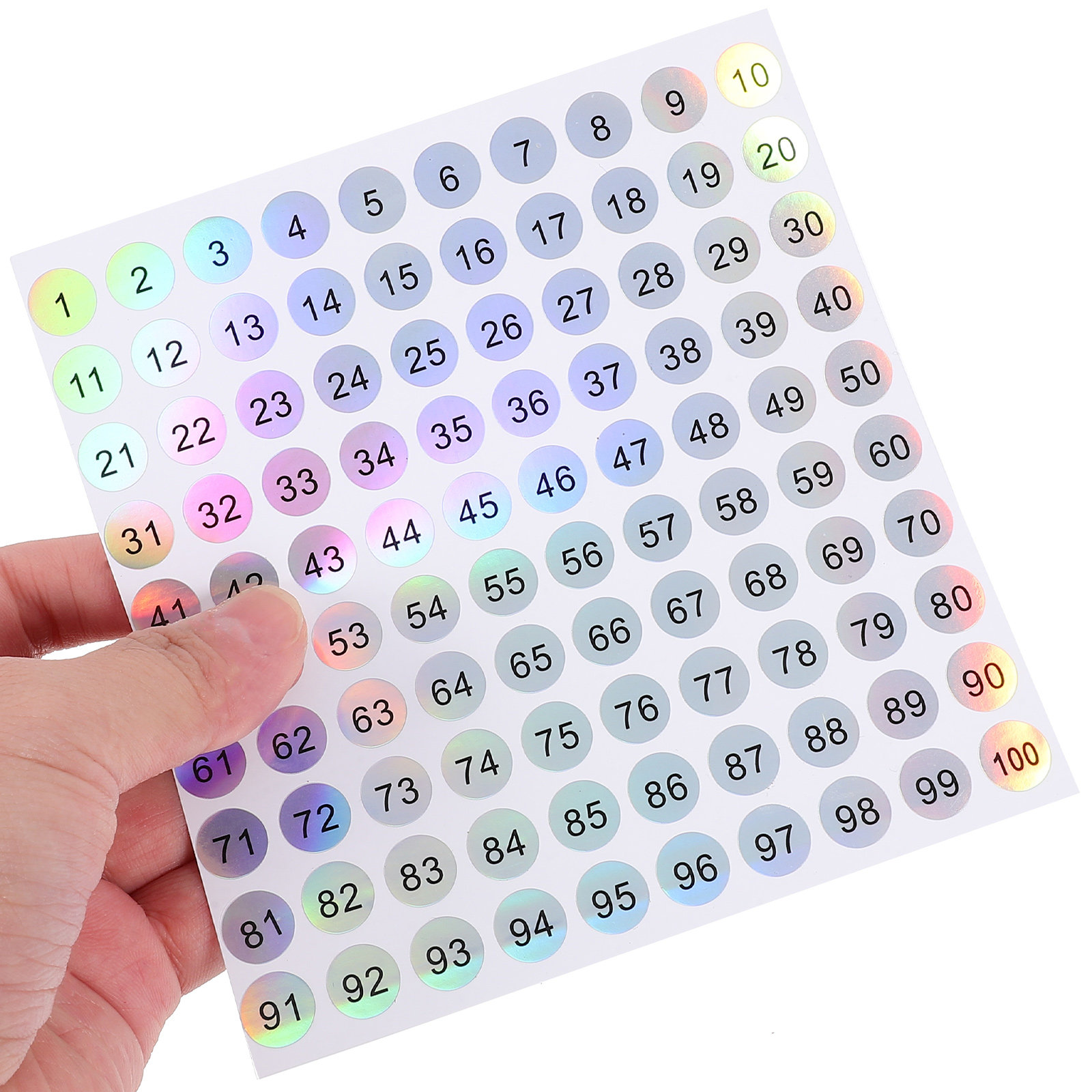 20 Sheets Clear Round Digital  – обзор и цена Event Party Box