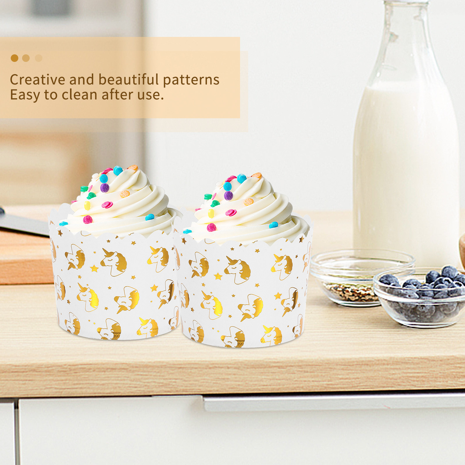 50Pcs Themed Disposable Cupcak – обзор и цена Plastic Cup 50Pcs